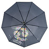 Жіноча парасолька-автомат "Зодіак" у подарунковому пакованні з хусткою від Rain Flower Рак Cancer (mini) 01040-9, фото 8