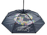 Жіноча парасолька-автомат "Зодіак" у подарунковому пакованні з хусткою від Rain Flower Рак Cancer (mini) 01040-9, фото 9