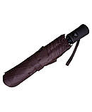 Парасолька напівавтомат жіноча PL 001 на 8 спиць Коричнева, фото 2