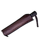 Парасолька напівавтомат жіноча PL 001 на 8 спиць Коричнева, фото 3