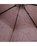 Парасолька напівавтомат жіноча PL 001 на 8 спиць Коричнева, фото 4