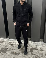 Чоловічий Теплий Спортивний Костюм NIKE на Флісі - Чоловічий теплий спортивний костюм nike