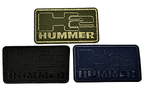 Нашивки Hummer різні кольори 