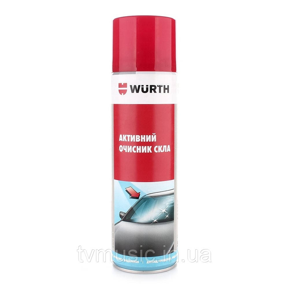 Активний очисник скла Wurth Active Glass Cleaner 500 мл (089025), фото 1