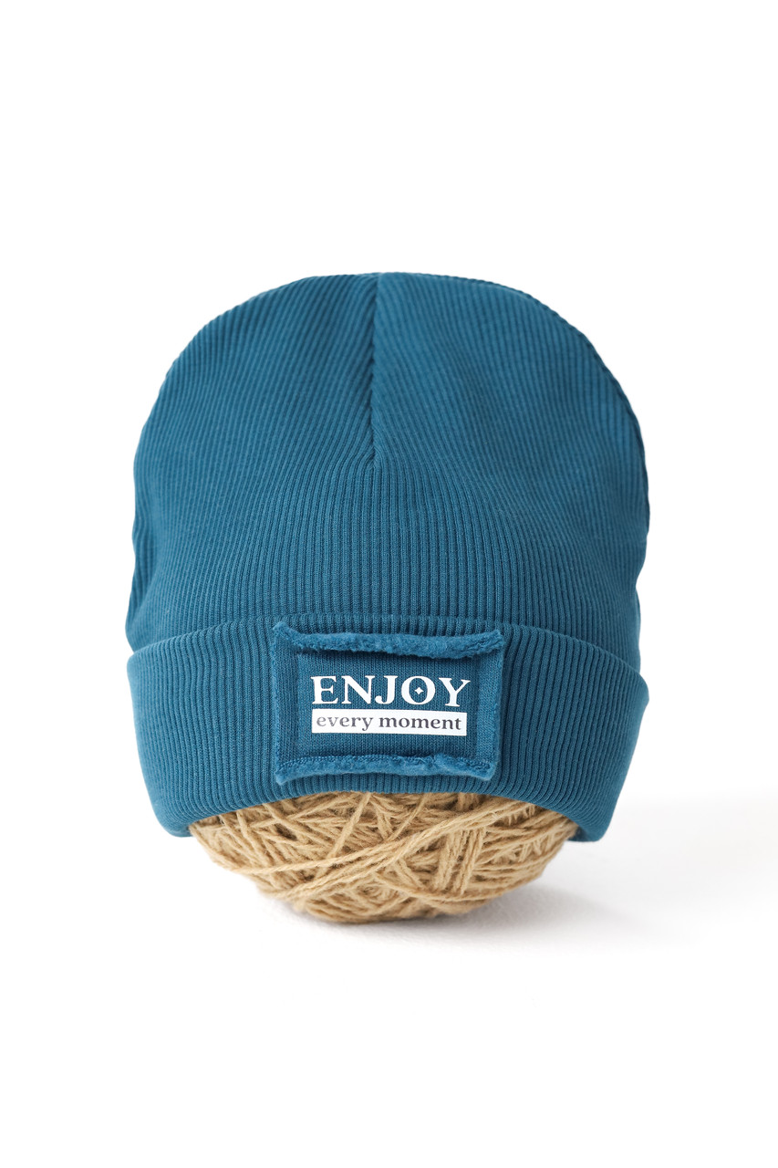 Шапка "Enjoy", Сапфірова