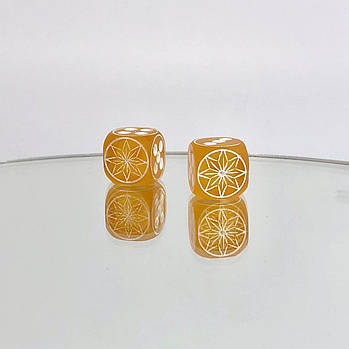 Кубики, кістки, зари гральні для настільних ігор, 12 мм, арт.806006