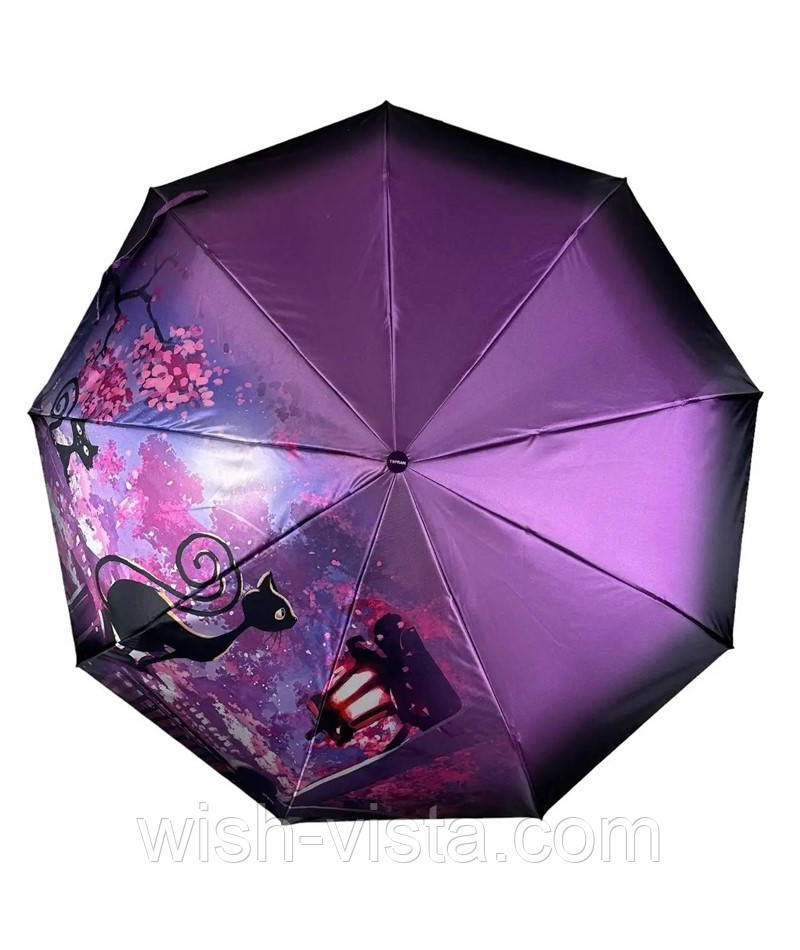 Парасолька жіноча Автоматична Frei Regen No3056 Бузкова (4011a058), фото 1