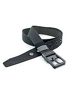 Ремінь тканинний двосторонній Weatro Сірий + Чорний tkn-dvst-38k-001, фото 2