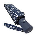 Парасолька напівавтомат жіноча Toprain 593 "Words" на 9 спиць Темно-синя, фото 6