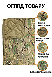 Тактична кемпінгова ковдра з чохлом Олива 150см x 200см під пончо KT6007401 solve, фото 3