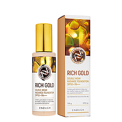 Тональний крем Enough Rich Gold Double Wear Radiance 100 мл № 13 Світло-бежевий