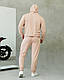 Чоловічий спортивний костюм весняний однотонний без бренду, фото 2
