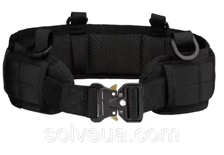Тактичний розвантажувальний пояс Solve РПС Black Кобра KT6007202 solve