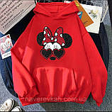 Жіноче худі з блискучим принтом Minnie Mouse, фото 10