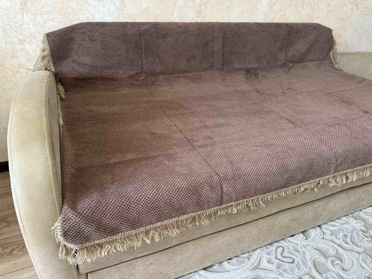 Покривало-дивандек з торочками 150*200 см, фото 1