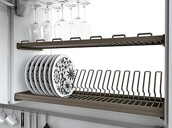 Сушарки для посуду у кухонні шафи