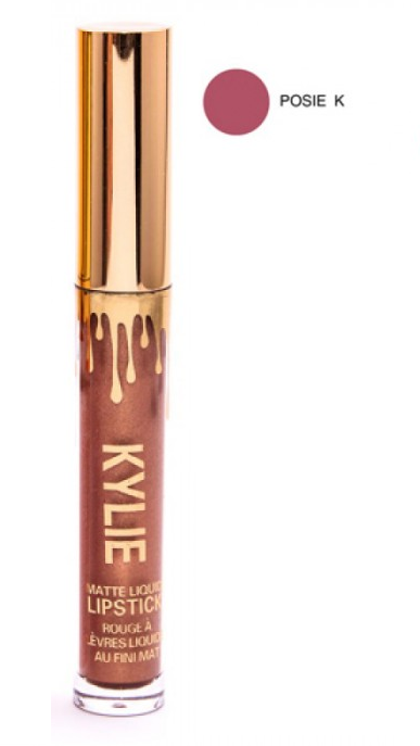 Рідка матова помада KYLIE Metal Matte Lipstick POSIE K