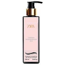 Парфумований гель для душу Zara Cherry Watermelon Ice Exclusive EURO 250 мл, фото 2