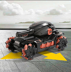 Радіокерований танк Tech Toy Tank Blast TB2 із стрільбою водяними кулями, дріфтом, обертанням на 360° та світло-звуковими ефектами