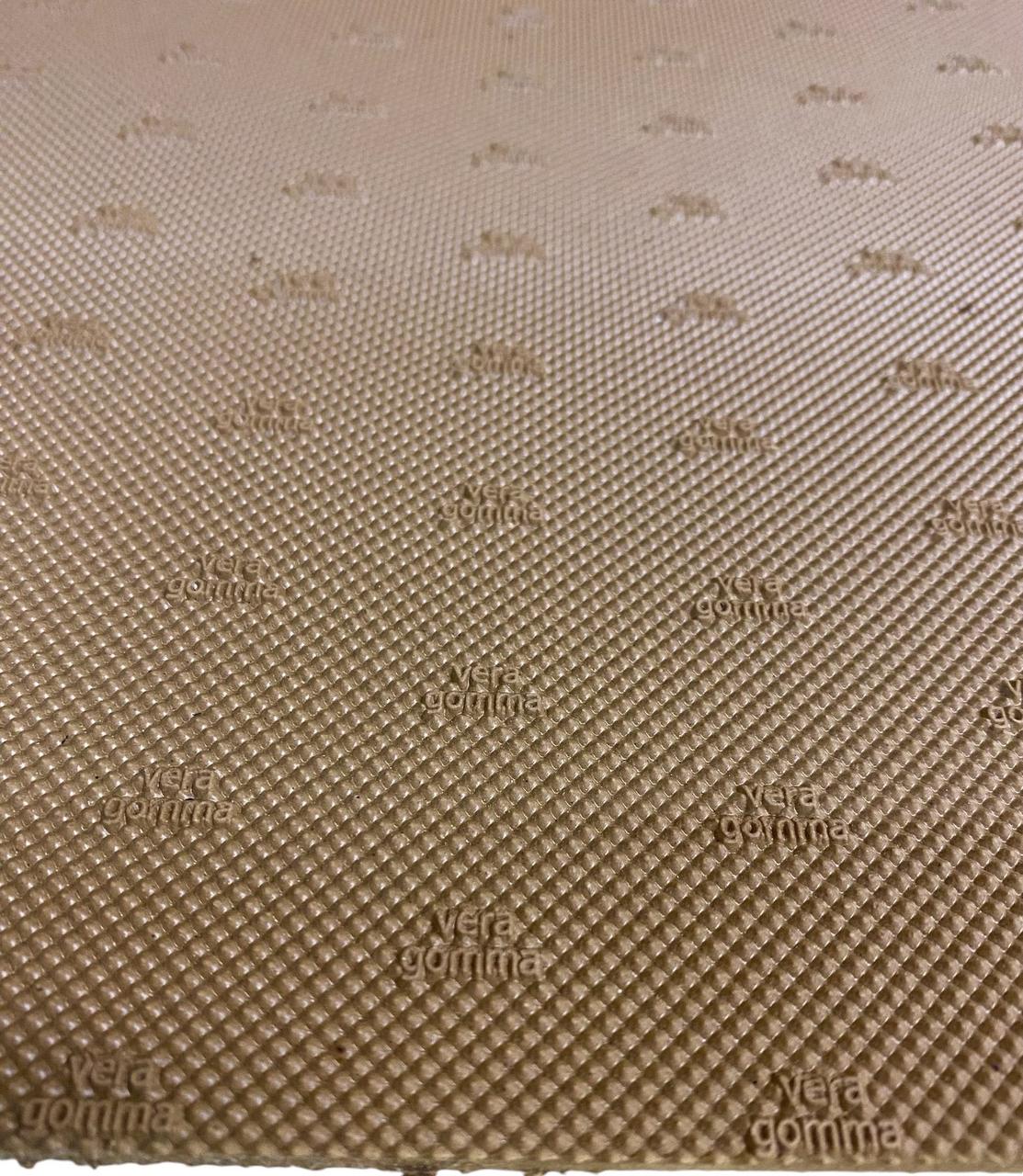 Гума набоєчна для взуття Vera Gomma 500*500 т. 6,0 мм. Бежева, фото 1