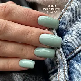 GA&MA Liquid pastel 122 Aloe / Рідка пастель 122 Алое, 10 мл