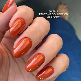 Гель-лак для нігтів GA&MA Pantone collection 062 Adobe, 10 мл