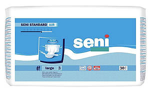 Підгузки для дорослих Seni Standard Air Large L (3), 30 штук (Сені)