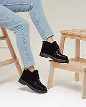 Черевики Guero 240116 36 чорний замша з хутром, фото 4