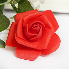 Роза з фоамірану 5 см, червоний