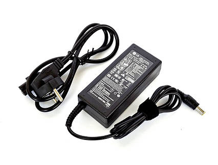 Блок живлення для моніторів LG 12V 2A (6.5*4.4) + мережевий кабель, фото 1