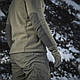 M-Tac тепла військова флісова кофта на блискавці Combat Fleece Jacket Dark Olive - фото 7 - id-p2333592272