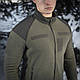 M-Tac тепла військова флісова кофта на блискавці Combat Fleece Jacket Dark Olive - фото 6 - id-p2333592272