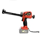 Акумуляторний пістолет для герметика GTM GGC18/150 без АКБ і ЗП, фото 3