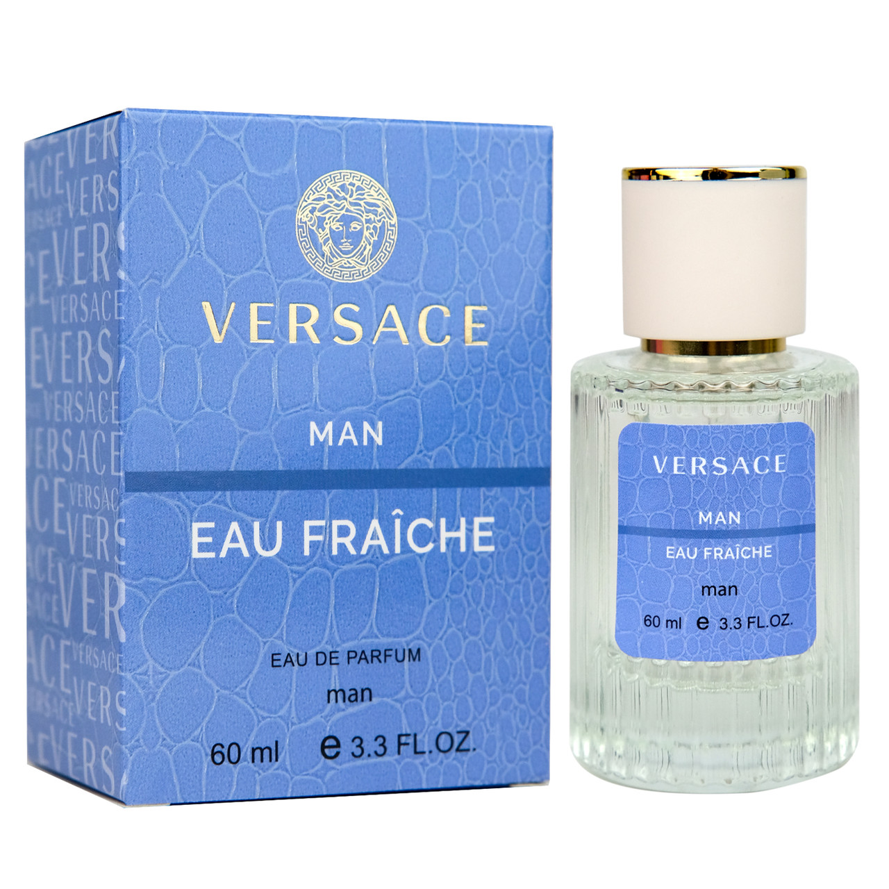 Парфум чоловічий Versace Man Eau Fraiche 60 мл (УПАКОВКА 18 ШТУК)