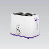 Тостер Maestro MR-707, 1000 Вт, для 2 скибочок хліба, з регулюванням підсмажування