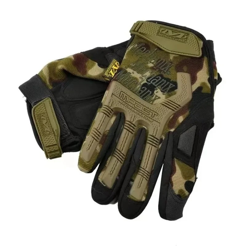 Рукавички тактичні Mechanix M-Pact Світлий Камуфляж