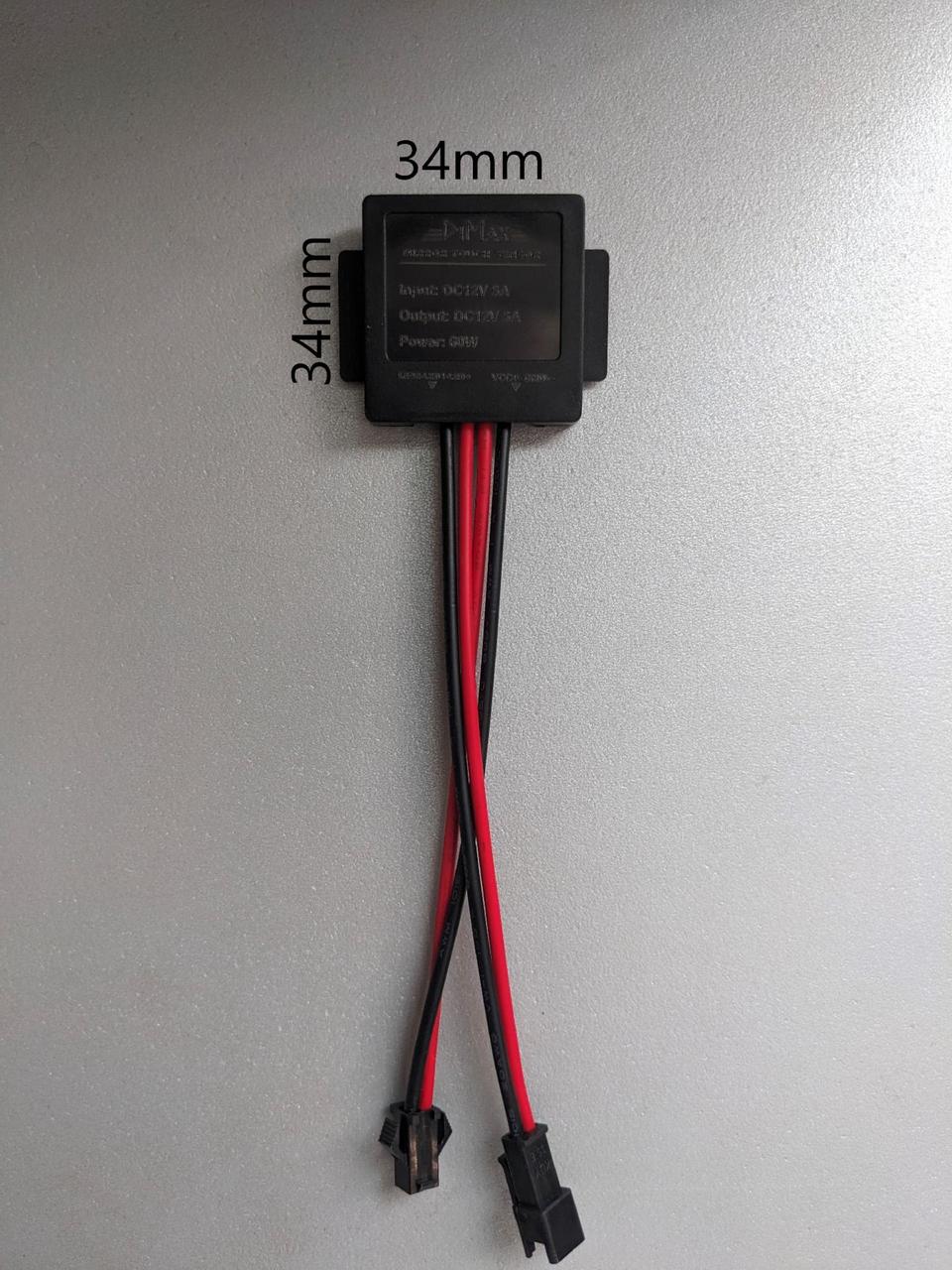 Вимикач 12V для дзеркал ( з дімером)
