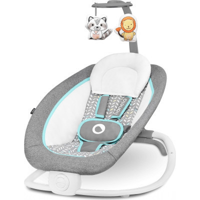 Крісло-гойдалка Lionelo Pascal Grey Scandi (LO-PASCAL GREY SCANDI), фото 1