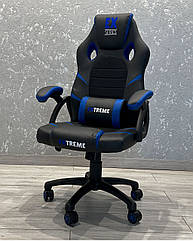 Крісло геймерське Extreme EX Blue чорно-синє ігрове