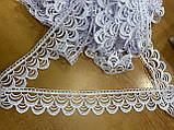 Мереживо біле 5 см декоративне, фото 2