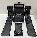 Мультимейкер - Вафельниця 8в1 Zepline ZP-808 2200Вт., фото 4