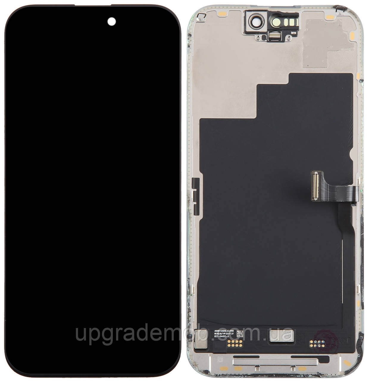 Дисплей модуль тачскрин iPhone 15 Pro чорний оригінал із розбирання, фото 1