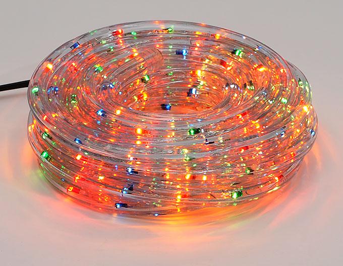 Гірлянда 6 м 30 лампочок в одному метрі прозора трубка режим постійного світіння 1770-241