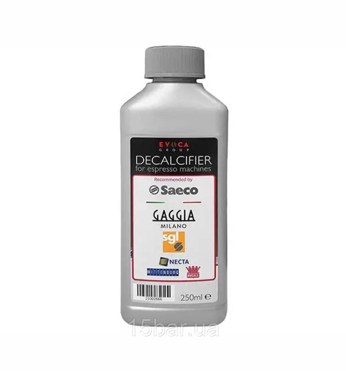 Рідина (декальценатор) для очищення від накипу кавоварок Saeco 250 ml. (CA6700/00)