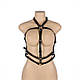 Портупея шкіряна Star Night Leather Chest Harness Straps чорний, фото 5