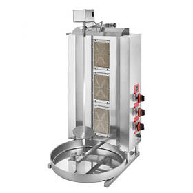 Гриль для шаурми Remta D15 LPG із приводом газ.