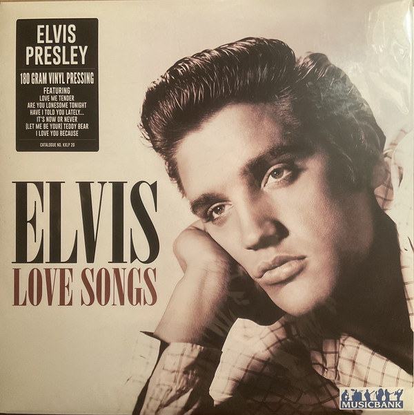 Elvis Presley - Love Songs 2021 (Kxlp 20, 180 Gm.) Musicbank/EU Mint Вінілова пластинка (art.245759), фото 1