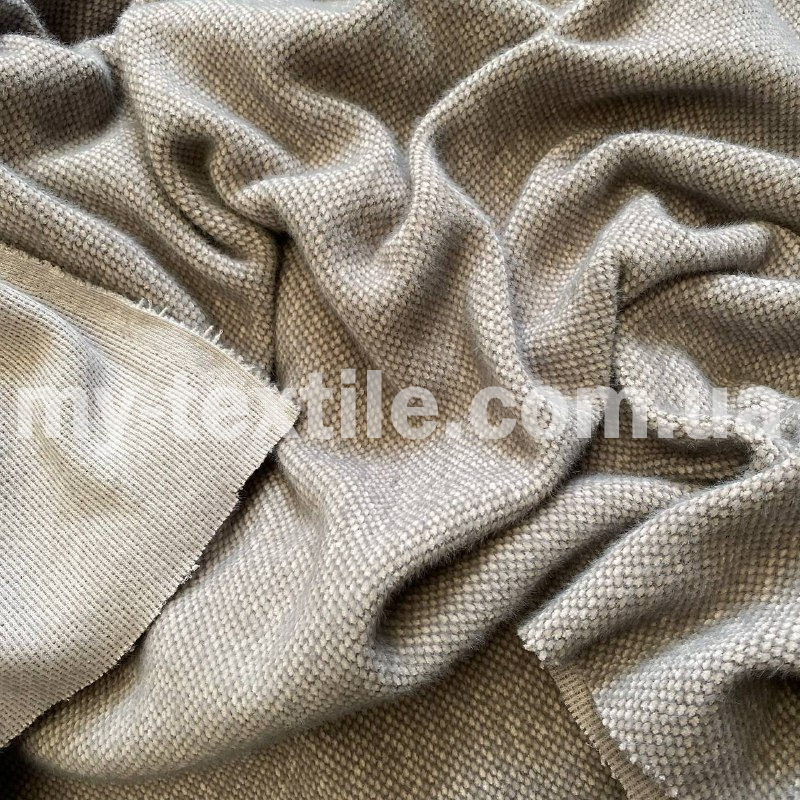 Трикотаж Ангора соті норка сірий, фото 1