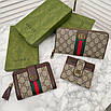 Жіночий модний гаманець на блискавці Gucci, фото 2
