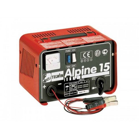 Зарядний пристрій ALPINE 15 230V 12-24V Telwin 807544 (Італія)